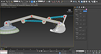 Rig animation, legarea elementelor de animatie in 3D Studio Max