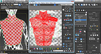 Unwrap UVW, procedee de texturare 3D Studio Max 2016