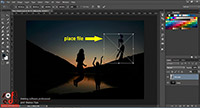 Place linked  place embed curs Adobe Photoshop CC