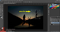 Place linked place embed curs Adobe Photoshop CC Place linked place embed curs Adobe Photoshop CC