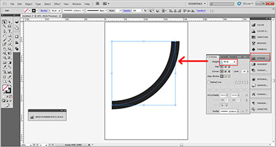 Curs Illustrator, atribuire de grosime Stroke Curs Illustrator, atribuire de grosime Stroke