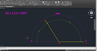 Cotarea unghiulara, angular dimension in Autocad 2015, lectii autocad, invatare autocad Cotarea unghiulara, angular dimension in Autocad 2015, lectii autocad, invatare autocad